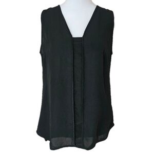 Banana Republic Sleeveless Blouse Women's Small Minimalist Office Lightweight